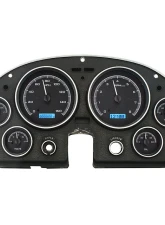 Dakota Digital Black Alloy MHX System for 1963-1967 Chevrolet Custom Build                                     - MHX-63C-VET-K-B - Image 3