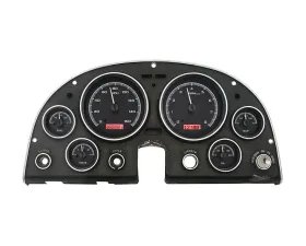 Dakota Digital Black Alloy MHX System for Chevrolet 1963-1967, Custom Build, Metric