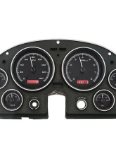 Dakota Digital Black Alloy MHX System for Chevrolet 1963-1967, Custom Build, Metric                                     - MHX-63C-VET-K-R - Image 3