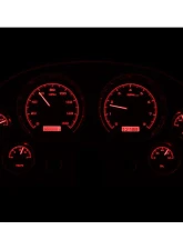 Dakota Digital Black Alloy MHX System for Chevrolet 1963-1967, Custom Build, Metric                                     - MHX-63C-VET-K-R - Image 2