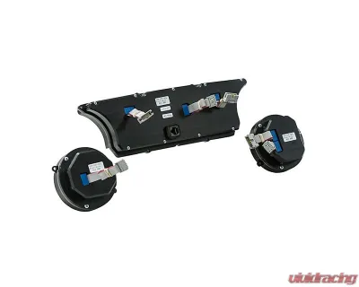 Dakota Digital Black Alloy MHX System for 1963-1964 Ford Galaxie, Custom Build - MHX-63F-GAL-K-W