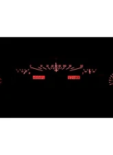 Dakota Digital Black Alloy MHX System for 1963-1964 Ford Galaxie, Custom Build, Metric                                     - MHX-63F-GAL-K-R - Image 2