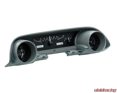 Dakota Digital Black Alloy MHX System for 1963-1964 Ford Galaxie, Custom Build - MHX-63F-GAL-K-W