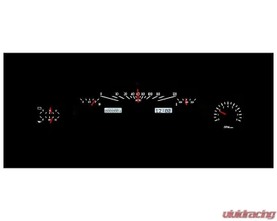 Dakota Digital Black Alloy MHX System for 1963-1964 Ford Galaxie, Custom Build - MHX-63F-GAL-K-W