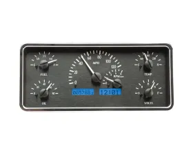 Dakota Digital Black Alloy MHX System for 1963-1972 Jeep Wagoneer Custom Build