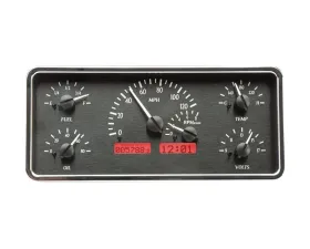 Dakota Digital Black Alloy MHX System for 1963-1972 Jeep Wagoneer Custom Build