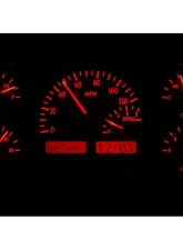 Dakota Digital Black Alloy MHX System for 1963-1972 Jeep Wagoneer Custom Build                                     - MHX-63J-WAG-K-R - Image 2