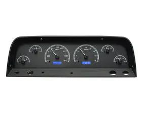 Dakota Digital Black Alloy MHX System for 1964-1966 Chevrolet Custom Build