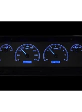 Dakota Digital Black Alloy MHX System for 1964-1966 Chevrolet Custom Build                                     - MHX-64C-PU-K-B - Image 3