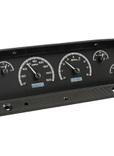 Dakota Digital Black Alloy MHX System for Chevrolet 1964-1966 Metric Custom Build                                     - MHX-64C-PU-K-W - Image 2