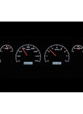 Dakota Digital Black Alloy MHX System for Chevrolet 1964-1966 Metric Custom Build                                     - MHX-64C-PU-K-W - Image 3