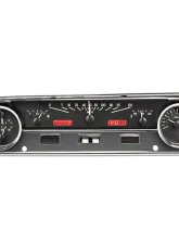 Dakota Digital Black Alloy MHX System for Ford 1964-1965, Custom Build, Metric Size                                     - MHX-64F-FAL-K-R - Image 4