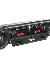 Dakota Digital Black Alloy MHX System for Ford 1964-1965, Custom Build, Metric Size                                     - MHX-64F-FAL-K-R - Image 2