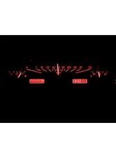 Dakota Digital Black Alloy MHX System for Ford 1964-1965, Custom Build, Metric Size                                     - MHX-64F-FAL-K-R - Image 3