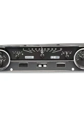 Dakota Digital Black Alloy MHX System for Ford 1964-1965, Metric Custom Build, MHX-64F-FAL-K-W                                     - MHX-64F-FAL-K-W - Image 4