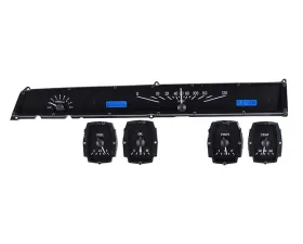 Dakota Digital Black Alloy MHX System for 1964-1965 Lincoln Custom Build MHX-64L-K-B