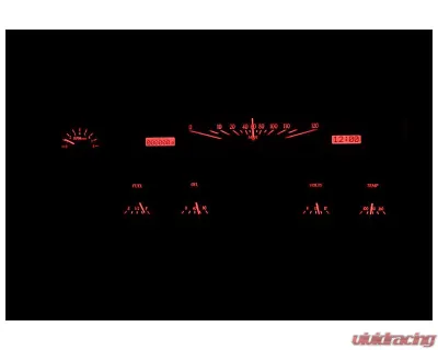 Dakota Digital Black Alloy MHX System for Lincoln 1964-1965, Custom Build, Metric Size - MHX-64L-K-R