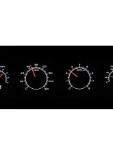 Dakota Digital Black Alloy MHX System for Pontiac 1964-1967, Custom Build, Metric Fitment                                     - MHX-64P-GTO-K-W - Image 2