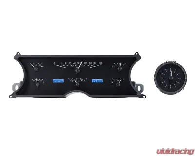 Dakota Digital Black Alloy MHX System for 1965-1966 Cadillac Custom Build - MHX-65C-CAD-K-B