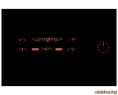 Dakota Digital Black Alloy MHX System for 1965-1966 Cadillac Custom Build - MHX-65C-CAD-K-R