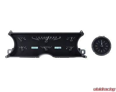 Dakota Digital Black Alloy MHX System for 1965-1966 Cadillac Custom Build - MHX-65C-CAD-K-W