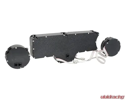 Dakota Digital Black Alloy MHX System for 1965 Chevrolet Impala Metric Custom Build - MHX-65C-IMP-K-R