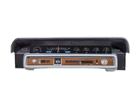 Dakota Digital Black Alloy MHX System for 1965-1966 Ford Galaxie, Custom Build, Metric