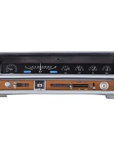 Dakota Digital Black Alloy MHX System for 1965-1966 Ford Galaxie, Custom Build, Metric                                     - MHX-65F-GAL-K-B - Image 4