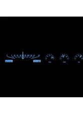 Dakota Digital Black Alloy MHX System for 1965-1966 Ford Galaxie, Custom Build, Metric                                     - MHX-65F-GAL-K-B - Image 3