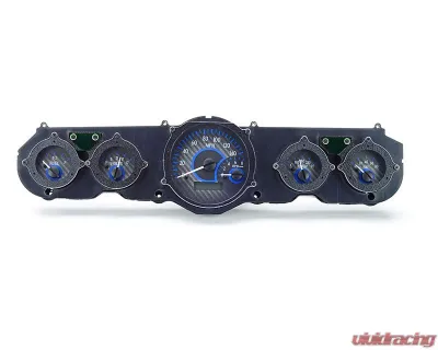 Dakota Digital Carbon Fiber MHX System for 1965-1966 Ford Mustang, Metric Custom Build - MHX-65F-MUS-C-B