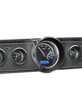 Dakota Digital Black Alloy MHX System for 1965-1966 Ford Mustang, Custom Build, Metric                                     - MHX-65F-MUS-K-B - Image 2