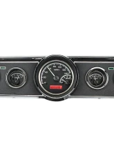 Dakota Digital Black Alloy MHX System for 1965-1966 Ford Mustang, Custom Build, Metric                                     - MHX-65F-MUS-K-R - Image 3