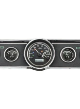 Dakota Digital Black Alloy MHX System for 1965-1966 Ford Mustang, Custom Build, Metric                                     - MHX-65F-MUS-K-W - Image 3