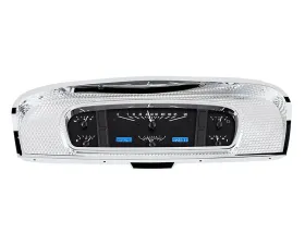 Dakota Digital Black Alloy MHX System for Ford 1965-1966, Custom Build, Metric Fitment