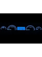 Dakota Digital Black Alloy MHX System for 1966-1967 Chevrolet Custom Build                                     - MHX-66C-CVL-K-B - Image 3