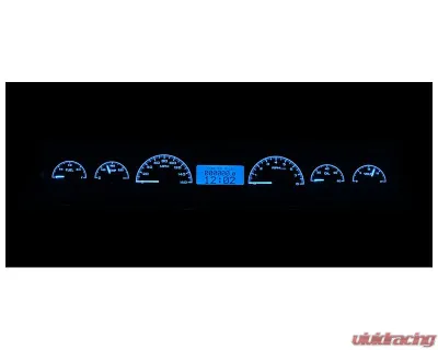 Dakota Digital Black Alloy MHX System for 1966-1967 Chevrolet Custom Build - MHX-66C-CVL-K-B