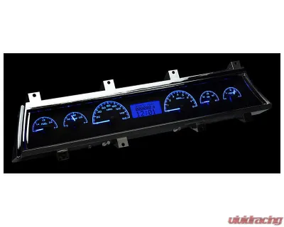 Dakota Digital Black Alloy MHX System for 1966-1967 Chevrolet Custom Build - MHX-66C-CVL-K-B