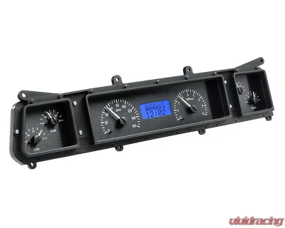 Dakota Digital Black Alloy MHX-66C-IMP-K-B System for 1966 Chevrolet Custom Build - MHX-66C-IMP-K-B