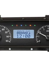 Dakota Digital Black Alloy MHX System for 1966 Chevrolet Custom Build Metric MHX-66C-IMP-K-W                                     - MHX-66C-IMP-K-W - Image 3