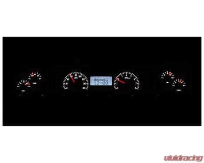 Dakota Digital Black Alloy MHX System for 1966 Chevrolet Custom Build Metric MHX-66C-IMP-K-W - MHX-66C-IMP-K-W