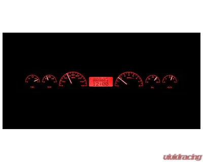 Dakota Digital Black Alloy MHX-66C-NOV-K-R System for Custom Metric Builds - MHX-66C-NOV-K-R