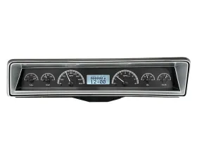 Dakota Digital Black Alloy MHX System Metric Custom Build for 1966-1972 Chevrolet C10