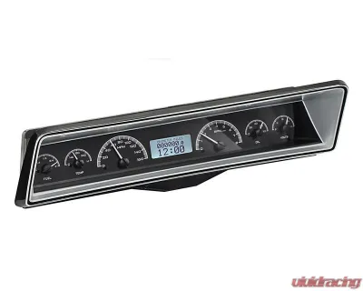 Dakota Digital Black Alloy MHX System Metric Custom Build for 1966-1972 Chevrolet C10 - MHX-66C-NOV-K-W