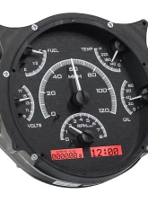 Dakota Digital Black Alloy MHX System for 1966-1967 Ford Bronco, Custom Build, Metric                                     - MHX-66F-BRO-K-R - Image 2