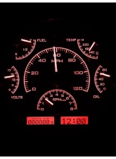 Dakota Digital Black Alloy MHX System for 1966-1967 Ford Bronco, Custom Build, Metric                                     - MHX-66F-BRO-K-R - Image 3