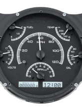 Dakota Digital Black Alloy MHX System for 1966-1967 Ford Bronco, Custom Build                                     - MHX-66F-BRO-K-W - Image 2