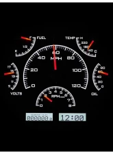 Dakota Digital Black Alloy MHX System for 1966-1967 Ford Bronco, Custom Build                                     - MHX-66F-BRO-K-W - Image 3