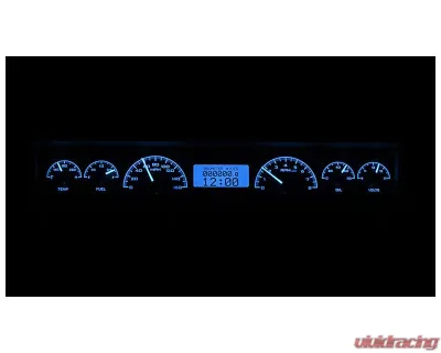 Dakota Digital Black Alloy MHX System for 1966-1967 Ford Fairlane Custom Build - MHX-66F-FAR-K-B