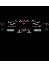 Dakota Digital Black Alloy MHX System for Lincoln 1966-1969, Custom Build, Metric Fitment                                     - MHX-66L-K-W - Image 2