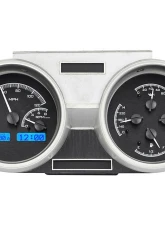 Dakota Digital MHX-66O-CUT-K-B Black Alloy Metric Custom System 11.252"x4.892"                                     - MHX-66O-CUT-K-B - Image 4